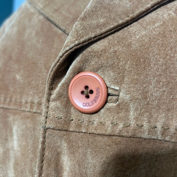 Vintage, Men's Brown Suede Trench style Coat - Picture 7 of 11